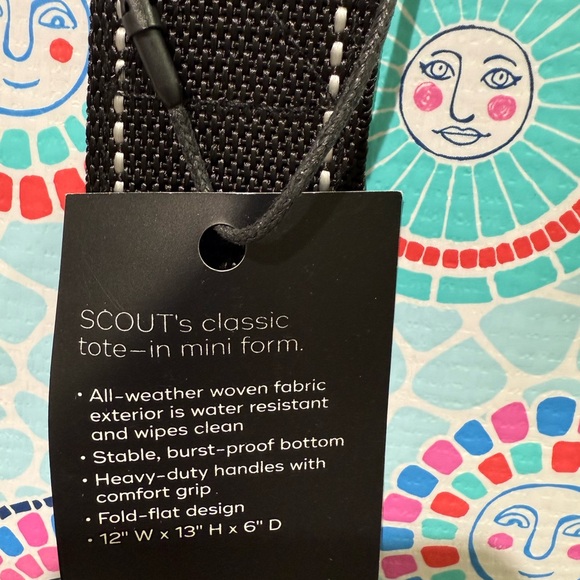 COPY - SCOUT Mini Deano Tote Bag - Colorful Mosaic - Picture 6 of 7